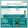 Vlado's Himalayan Organics Chelated Magnesium Glycinate Supplement 2000mg Per Serving | Magnesium Supplement I High Absorption I Clinically Proven I Support in Muscle, Cramps, Recovery, & Nerve Relaxation, Better Sleep Quality for Men & Women - 120 V view 2