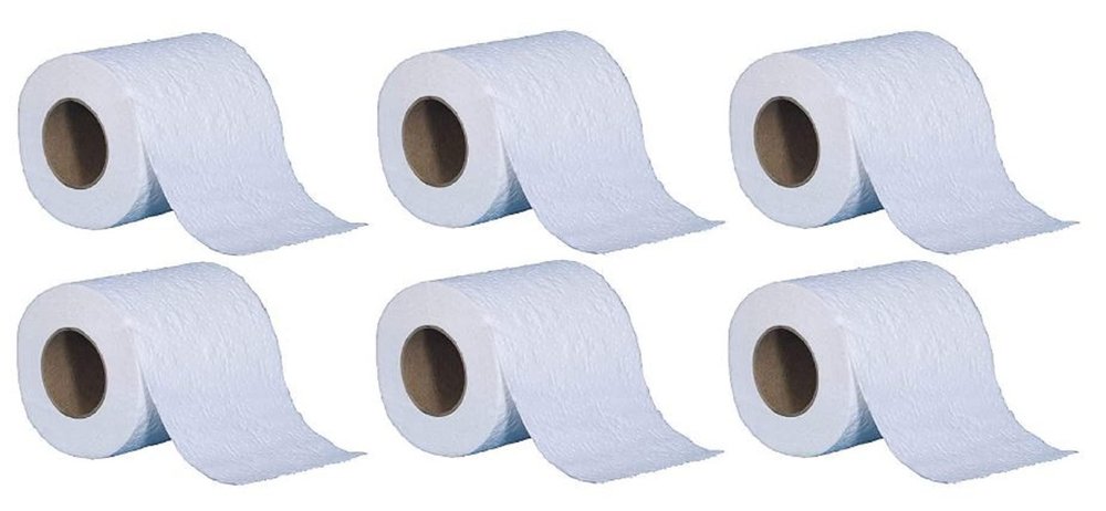 BROW Toilet Roll SCENTED Lavender 6 rolls of 2 Ply 200 Pulls