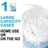 DanTicy Adult Manual Brushpicks Interdental Toothpicks,Soft Bristle Dental Floss Picks Toothpicks,Helps Removes Plaque And Debris Between Your Teeth 300Pcs (Pack Of 1),White view 4