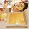 GSWC 24k Pure Edible Gold Vark Golden Leaf 50MMx50MM Gold Foils 25 Sheets for Cake Sweets ayurvedic Medicine face Treatment Anti Aging spa(25) view 4