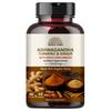 Ashwagandha Capsules 90 Capsules 1000mg With Turmeric, Ginger, Apple Cider Vinegar and black pepper Extract | GMO Free, Gluten Free, Vegan | 45 Days Supply. view 1