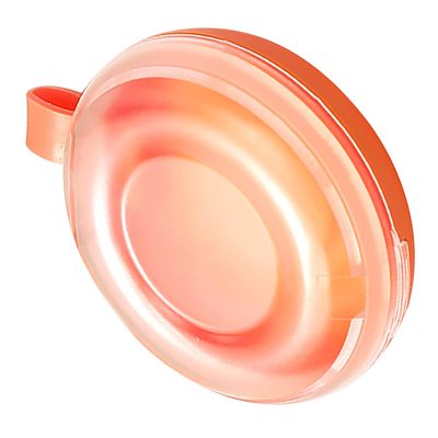 Dentures Braces Storage Box, Orthodontic Delicate Storing Retainer Storage Container Fashionable for Home (Orange)