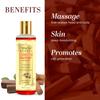 Drontika Herbal Ayurvedic Sandalwood Massage Oil, Paraben and Mineral Oil Free, 200ml Pack Of 2 view 3