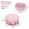 HANNEA Portable Denture Case, Pink view 2