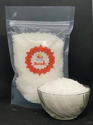 ZEGEL Vastu Salt 400G With Crystal Bowl,Suddh Namak- Negative Energy Cleanser/Remover Sea Salt,Khada Namak Sabut Namak,Desi Namak