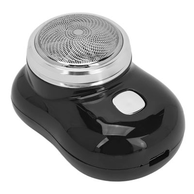 Electric Beard Cutter, Double Blade Mesh Electric Beard Trimmer Automatic for Car (Black)