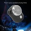 Electric Beard Cutter, Double Blade Mesh Electric Beard Trimmer Automatic for Car (Black) view 4
