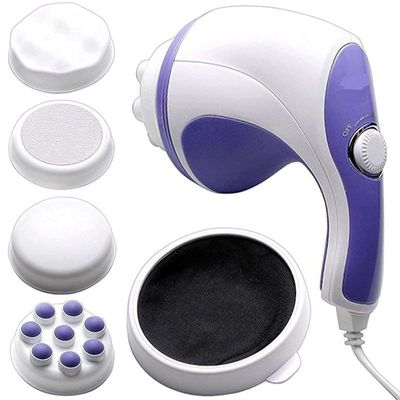 Nicole Massager Relax and Spin Machine for home electric Machine for Full Body Pain relief Body Massager with multi Head type Massager for women and Men