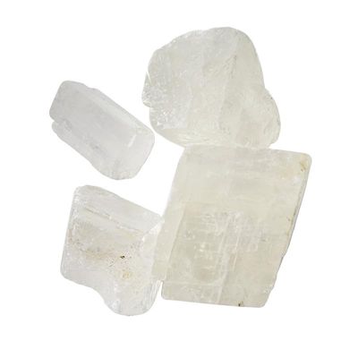 9Dzine White Calcite Crystal Raw Stones Chunks 500 | White Calcite Large Raw Gemstone for Healing Meditation Vastu Correction