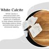 9Dzine White Calcite Crystal Raw Stones Chunks 500 | White Calcite Large Raw Gemstone for Healing Meditation Vastu Correction view 2