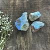 9Dzine Chrysocolla Crystal Raw Stones Chunks 500 Grams AA+ Grade | Chrysocolla Large Raw Gemstone for Healing Meditation Vastu Correction view 4