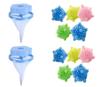 Yopram 2 Pcs Washing Machine Floating Lint Mesh Bags And Reusable Laundry Dryer Balls Set - Hair Catcher, Lint Trap, And Eco-Friendly Dryer Balls Anti Vibration Pads (10Ball+2Bag) - Multicolor view 1