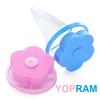 Yopram 2 Pcs Washing Machine Floating Lint Mesh Bags And Reusable Laundry Dryer Balls Set - Hair Catcher, Lint Trap, And Eco-Friendly Dryer Balls Anti Vibration Pads (10Ball+2Bag) - Multicolor view 2