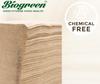 Biogreen M Fold Tissue Paper Towel | Pack of 8 | Sheet Size 21cm X 21cm 150 Sheet/Pkt 35 GSM Paper | 1200 Sheets High Absorbent Mulitpurpose TIssue Paper/Tissue Towel unbleached paper view 3