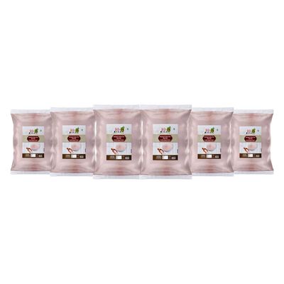 90's MILL Pink Rock Salt Loon Powder | Sabut Gulabi Lahori Sendha Namak Powder | Himalayan Pink Salt Powder with 84 Minerals For Cooking |100% Natural For Detox-850GM*6Pack