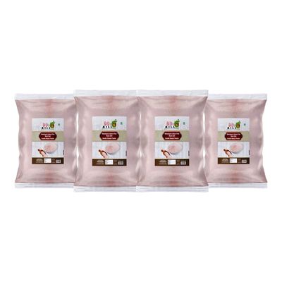 90's MILL Diwali Sale Himalayan Pink Rock Salt Powder | Natural Rock Salt Powder | Additive-Free, Gourmet Grade, Signature Quality | Premium Sendha Namak-400GM*4Pack Great Indian Festival