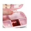 COZY nose - Pill Medicine Organizer Storage Box with 8 Compartments - Moisture Proof, Made of Food Grade Cereal Fiber, BPA free Wheat Straw Material, Ideal for Travel, Pocket, Purse, Daily Pill Case, Portable Medicine Vitamin Holder Container - 1 Pc  view 4