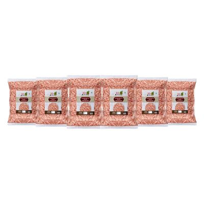 90's MILL Sabut Rock Salt | Premium Sendha Namak Sabut | with Natural Trace Minerals | Natural Saindhava Lavana Crystal Rock Salt | Whole Himalayan Pink Rock Salt Signature Quality-400GM*6Pack