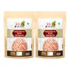 90's MILL Whole Himalayan Pink Rock Salt | Natural Pink Salt Granules with Natural Trace Minerals | Gourmet Quality Himalayan Rock Salt Chunks | Sabut Sendha Namak Crystals-1900GM*2Pack view 1