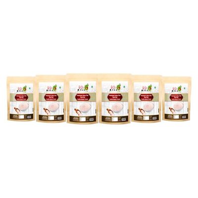 90's MILL Ekadashi Fast Upwaas Upwas Vrat Ke Liye Salt | Himalayan Pink Rock Salt Powder | Saindhava Lavana Sendha loon namak with Natural Trace Minerals-850GM*6Pack