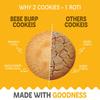 BE'BE' BURP Healthy Whole Wheat Cookies for Kids & Family  Made with Banana, Jaggery & Ghee | High-Fibre Digestive Biscuits | No Maida, No Refined Sugar | Perfect for Tiffins, Travel & Snack Time | 150g view 4