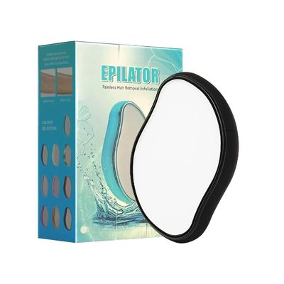 LANELLIE Crystal Hair Eraser for Women and Men, Magic Eraser, Painless Exfoliation Crystal Hair Remover | Removal Tool for Arms, Legs & Back, Washable Nano Hair Removal Tool