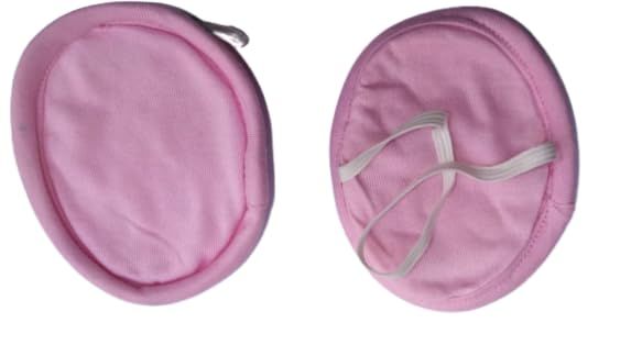 Avneel 4 pcs Sweat Pads for Underarms Women and Men, Reusable Underarms Sweat Pads for Women Armpit Sweat Pad with elastic, Washable & Comfortable(2pair)