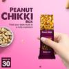 HF, Surya Rs.10 Peanut Chikki Box (Pack of 30) (30 pcs of Rs.10 each) |Phalli Chikki |Energy Bar |Indian Sweet view 3