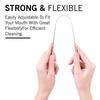 MAPLE Pure Copper Tongue Cleaner Metal Tongue Scraper Handmade for Adults Kids Family Fights Bad Breath Oral Health Care, Easy to Use Travel Friendly Anti Bacterial Reusable (5 Count (Pack of 1)) view 4
