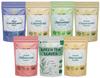 A D Food & Herbs Combo of Green Tea Leaves & Marigold/Rose/Hibiscus/Blue corn flower/Chamomile/Calendula- All Natural Flavour, Zero Calories (100 GMS x pack of 7) view 1