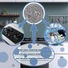 GUEICN Stainless Steel Scrubber Scrubbing Scouring Pad Magic Eraser Sponges Clean Pot Pan and Broiler Rack Steel Wool for Kitchen Bathroom (12Pcs Metal Scrubber) view 4
