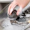 DAIDSUKE 1 Piece Stainless Steel Scrubber (18g) & Scrub Pad Sponge, Rust Resistant, Reusable, Kitchen & Home, Utility Sponge view 2