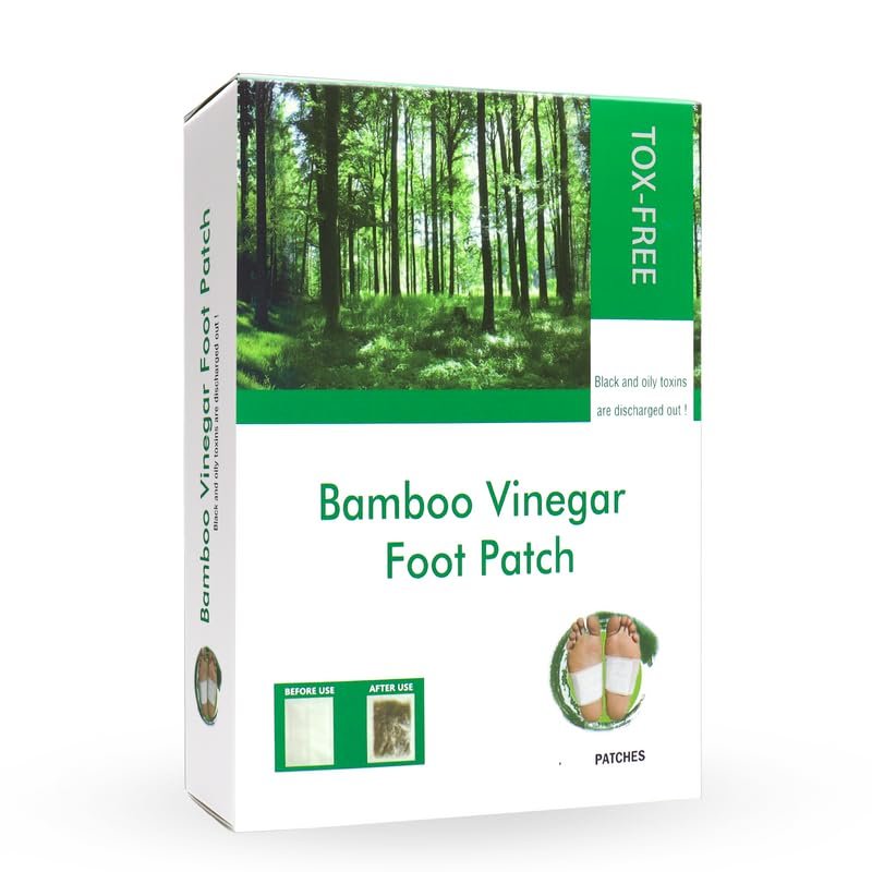 Abelia Tox-Free Premium Detox Foot patches, Cleansing Toxin Remover Foot Pads, Pain Relief, Stress Relief Sleep Patch for Detoxification, For Men & Women (3 box = 30 Patches)