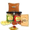 Midiron Beautiful Rakhi Set for Brother | Rakhi Gift for Brother | Rakhi with Healthy & Tasty Combo Pack for Brother | Rakhi for Bhai | Rakhi with Greeting Card | Pack of 4 view 1