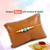 Midiron Beautiful Rakhi Set for Brother | Rakhi Gift for Brother | Rakhi with Healthy & Tasty Combo Pack for Brother | Rakhi for Bhai | Rakhi with Greeting Card | Pack of 4 view 4