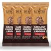 EAT BETTER CO - Hazelnut & Chocolate Dry-Fruit Ladoo Sugar-Free Laddu Healthy Snacks | Energy Bar Replacement | 100% Natural | Pack of 4 High Protein & Instant Energy,160 G view 1