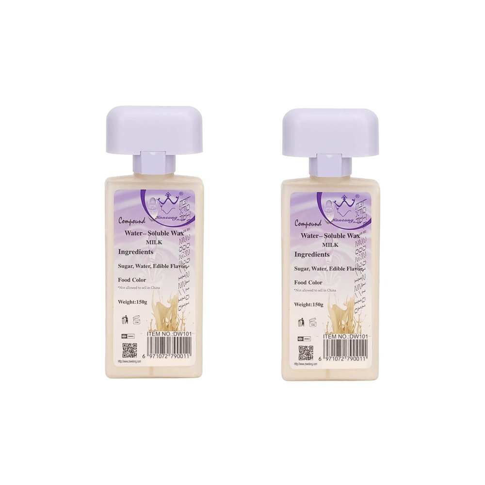 ARUHIU Waxing kit White Chocolate Roll-On Wax Kit 150 ML Wax Hair Remover cartridge Hair Removal Soft Wax Cartridge, Depilatory Wax Roller Refill for legs and arms for women (Pack of 4 Pcs / 600 ML)