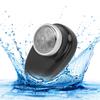 Cordless Beard Trimmer, Beard Trimming Machine Waterproof Professional Arc Shaped Foil Cordless USB Charging Digital Display Mini for Male for Home (Black) view 2