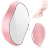 Crystal Hair Eraser for Women and Men, Reusable Crystal Hair Remover, Painless Exfoliation Crystal Hair Removal Stone, Magic Hair Eraser for Legs Arms Back - Pink view 1