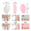 Crystal Hair Eraser for Women and Men, Reusable Crystal Hair Remover, Painless Exfoliation Crystal Hair Removal Stone, Magic Hair Eraser for Legs Arms Back - Pink view 4
