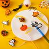 24 PCS Halloween Straw Toppers, Halloween Straw Cover Cap for Cup, 6 Style Halloween Style Cute Silicone Straw Drinking Tips Covers, Ghost Pumpkin Straw Accessories for Home Party Accessories view 4