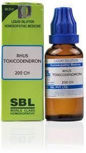 SBL RHUS TOX 200CH SET OF 4