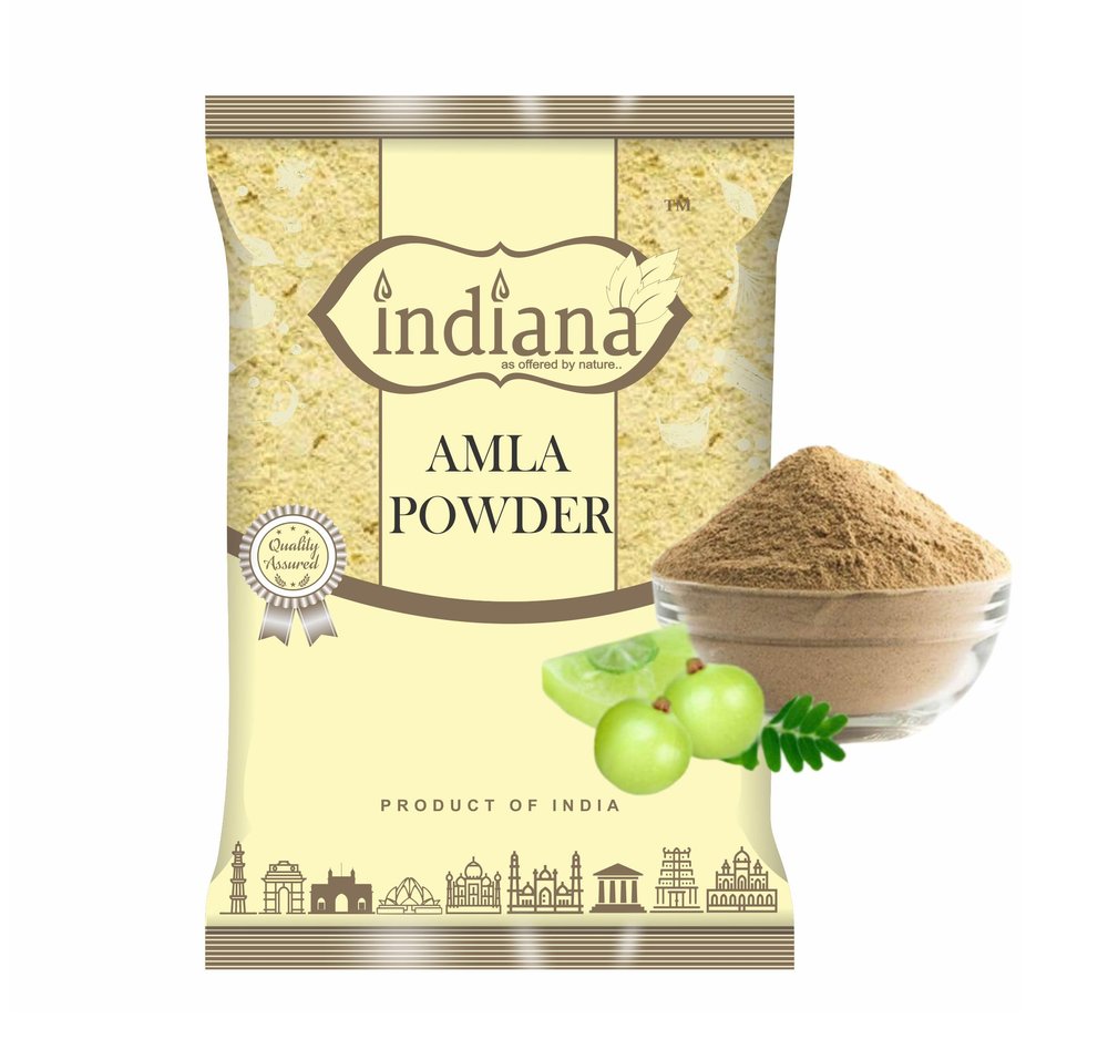 Indiana Amla Indian Gooseberry Powder for Hair and skin (200gm)