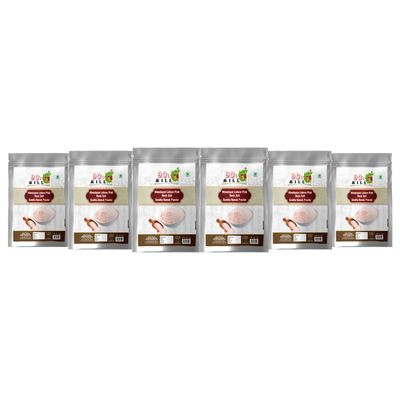 90's MILL Organic Lahori Sendha Sindhav Saindhava Sandha Namak Lavana | Additive-Free, Gourmet Grade, Signature Quality | Rock Salt for Everyday Cooking | Vrat Upwaas Ka Namak-850GM*6Pack