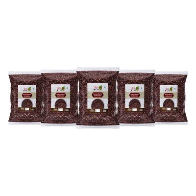 90's MILL Sabut Suddh Kala Namak Exotic Mineral Rich Black Salt Fresh Himalayan Black Salt Impurity Free | Grinder Perfect for Chaats Chutneys Salads Fruits Pickling Grilled Chicken-850GM*5Pack