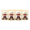 90's MILL Kiln Fired Kala Noon Exotic Mineral Rich Black Salt Fresh Himalayan Black Salt | Black Salt Grinder Perfect for Chaats, Chutneys, Salads, Fruits, Grilled Chicken-400GM*4Pack view 1