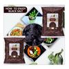 90's MILL Kiln Fired Kala Noon Exotic Mineral Rich Black Salt Fresh Himalayan Black Salt | Black Salt Grinder Perfect for Chaats, Chutneys, Salads, Fruits, Grilled Chicken-400GM*3Pack view 4