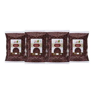 90's MILL Sabut Suddh Kala Namak Exotic Mineral Rich Black Salt Fresh Himalayan Black Salt Impurity Free | Grinder Perfect for Chaats Chutneys Salads Fruits Pickling Grilled Chicken-400GM*4Pack