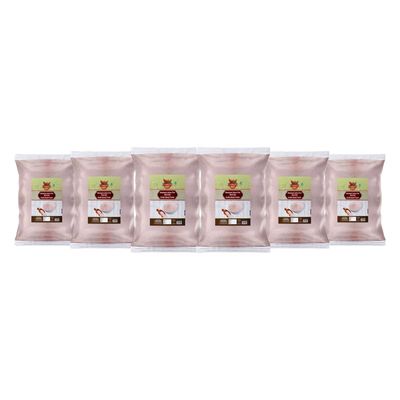 Changezi's Salt Natural Saindhava Lavana Crystal Rock Salt Powder | Rock Salt | Premium Sendha Namak | with Natural Trace Minerals | Fast Navratri Upwaas Vrat Ekadashi Salt-850GM*6Pack