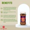 360 Three Sixty Degree Roasted Whole Unsalted Almonds In 500 Grams Jar|Crunchy Badam|Protein Rich Nutritious And Super Tasty view 4
